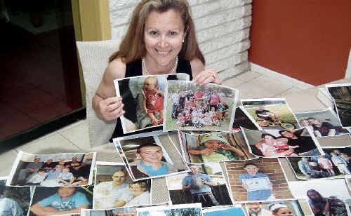 Gwen Watt has a picture collection of children and grandchildren that would fill a small art gallery. Gwen Watt has a picture collection of children and grandchildren that would fill a small art gallery.